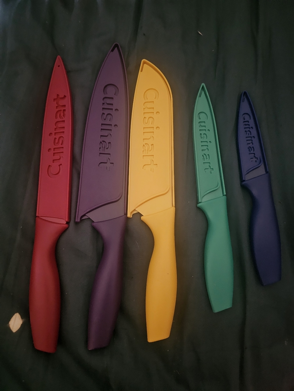Cuisinart Multicolor 5-Piece Knife Set - Red, Purple, Yellow, Blue
